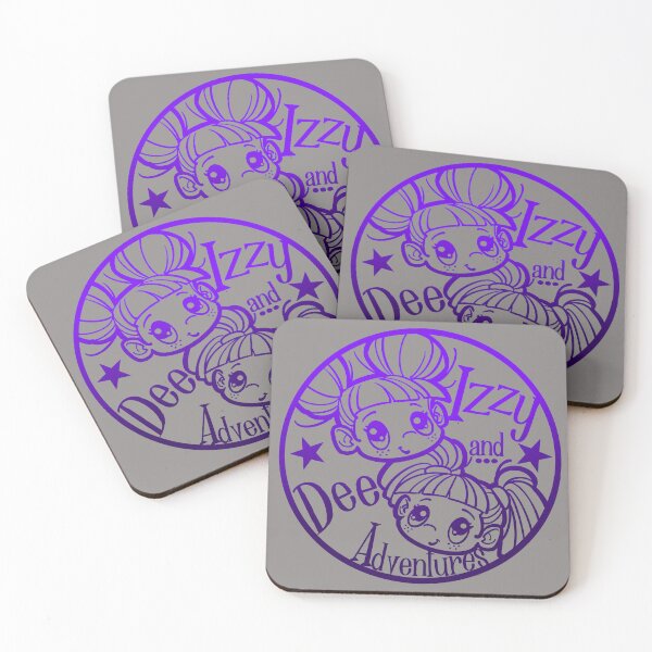 Item preview, Izzy and Dee Adventures: purple designed and sold by MetroINKbooks.