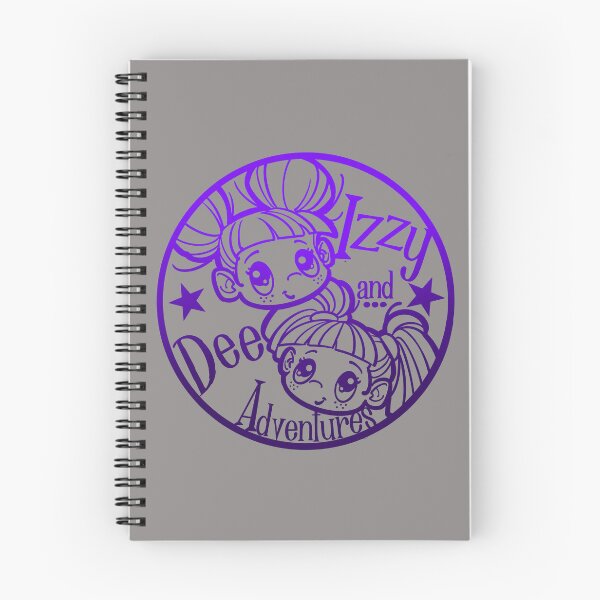 Item preview, Izzy and Dee Adventures: purple designed and sold by MetroINKbooks.
