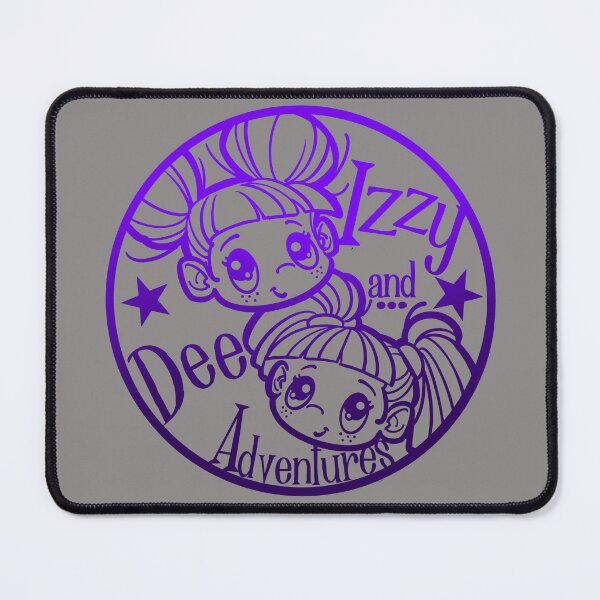 Item preview, Izzy and Dee Adventures: purple designed and sold by MetroINKbooks.