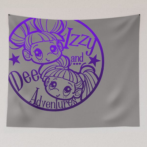 Item preview, Izzy and Dee Adventures: purple designed and sold by MetroINKbooks.