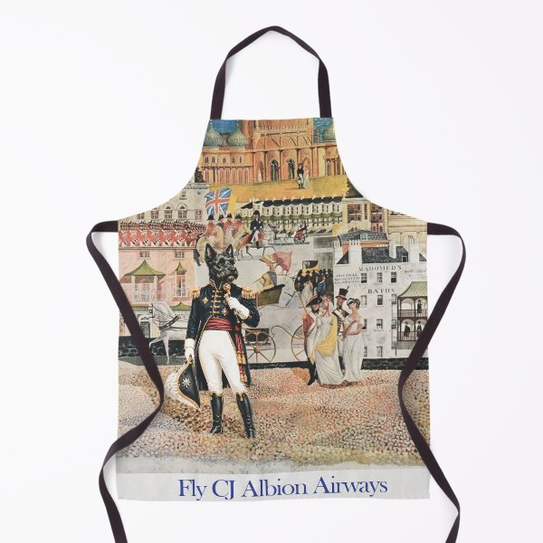 Item preview, Fly CJ Albion Air - Vintage British Travel Poster designed and sold by CJChronicles.