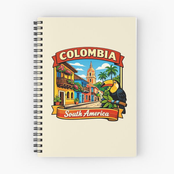 Item preview, Colombia Cartagena - Tropical Colonial Street South America designed and sold by Myra365Art.