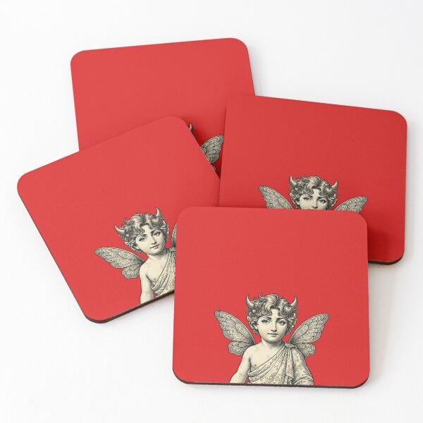 Item preview, A neo-pop angelic devil designed and sold by infinitearte.
