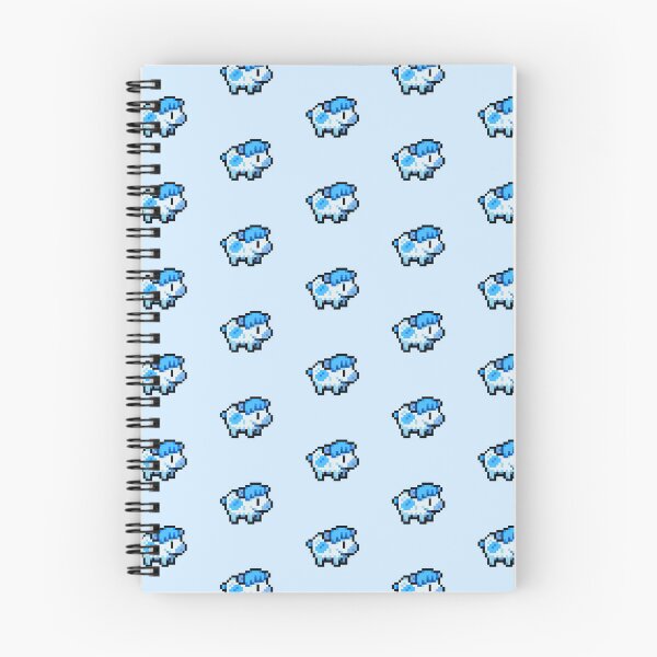 Item preview, blue cow fields of mistria designed and sold by Pixel_Master.