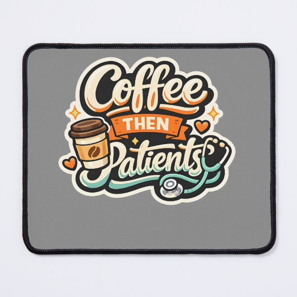 Item preview, Coffee Then Patients Nurse T-Shirt | Funny Nurse Gift | Nurse Life Shirt designed and sold by VaultVibes.