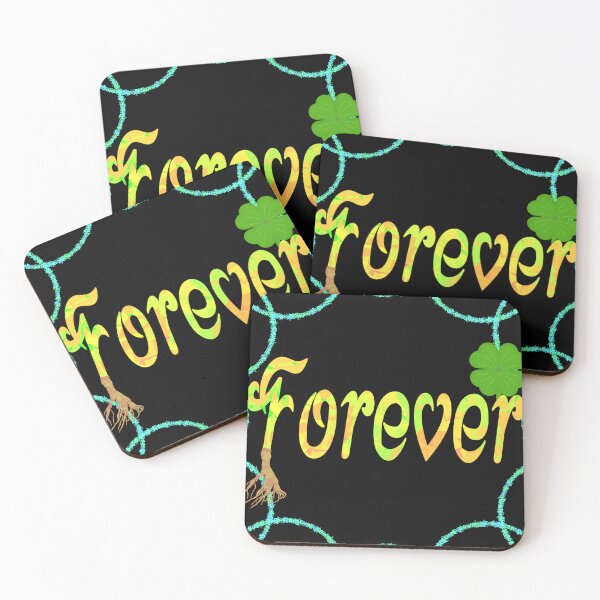 Item preview, Green Yellow Forever Word Art designed and sold by MigWhimsy.