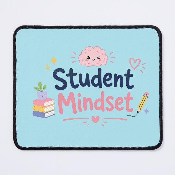 Item preview, Cute Student Mindset Aesthetic Design | Study Motivation Pastel Quote Sticker designed and sold by Sanika arts .