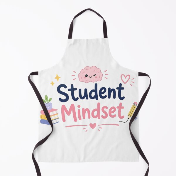 Item preview, Cute Student Mindset Aesthetic Design | Study Motivation Pastel Quote Sticker designed and sold by Sanika arts .