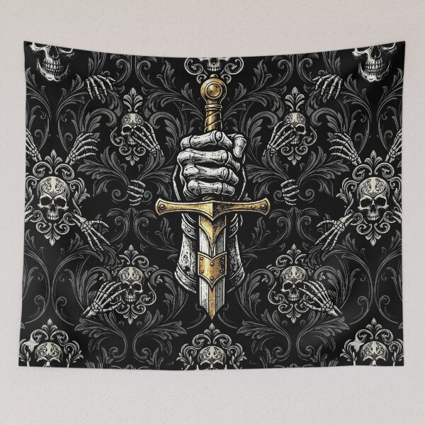 Item preview, Sword And Skulls designed and sold by mazyoy.