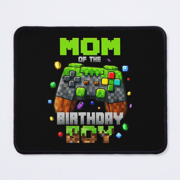 Item preview, Pixel Gaming Birthday Boy Party Controller Retro Block Style designed and sold by FGTV2021.