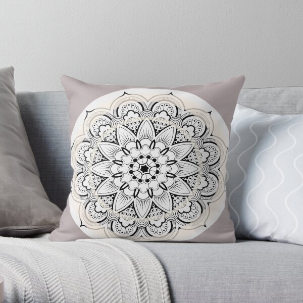 Mandala 3 Throw Pillow
