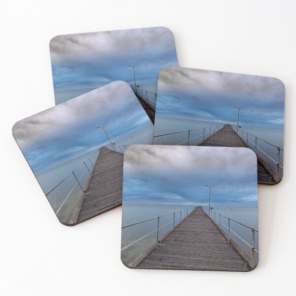 Item preview, STORM CLOUDS AT CEDUNA JETTY, SOUTH AUSTRALIA designed and sold by AussieAl.