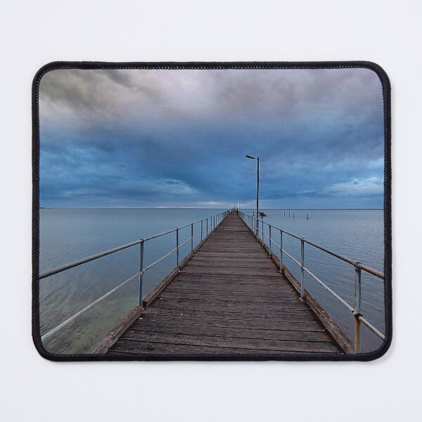 Item preview, STORM CLOUDS AT CEDUNA JETTY, SOUTH AUSTRALIA designed and sold by AussieAl.