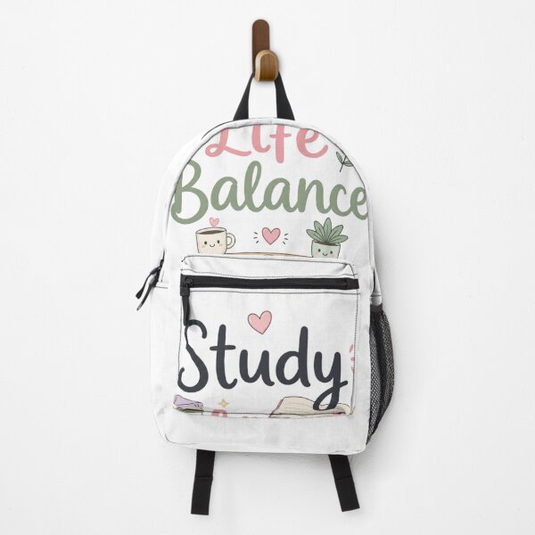 Item preview, Study Life Balance Cute Aesthetic Student Motivation Design designed and sold by Sanika arts .