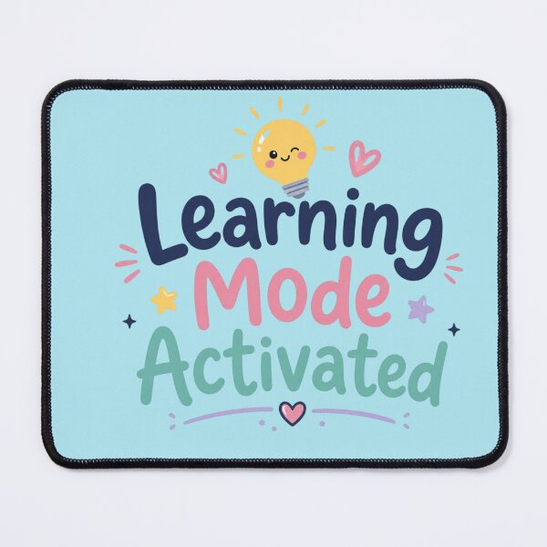 Item preview, Learning Mode Activated Cute Study Motivation Design | Kawaii Student Quote Aesthetic designed and sold by Sanika arts .