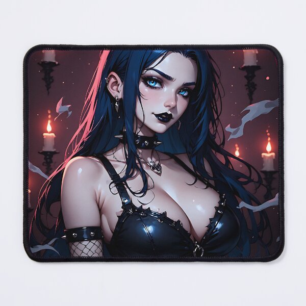 Item preview, Hot Halloween Anime Goth Girl Waifu 231 designed and sold by Your New Fixation.