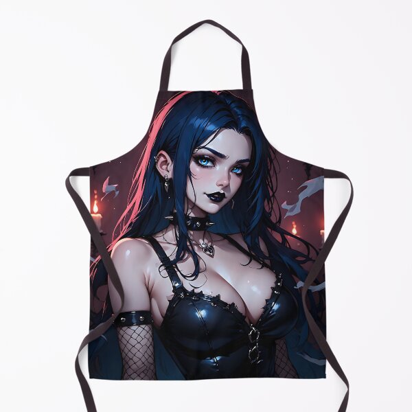 Item preview, Hot Halloween Anime Goth Girl Waifu 231 designed and sold by Your New Fixation.