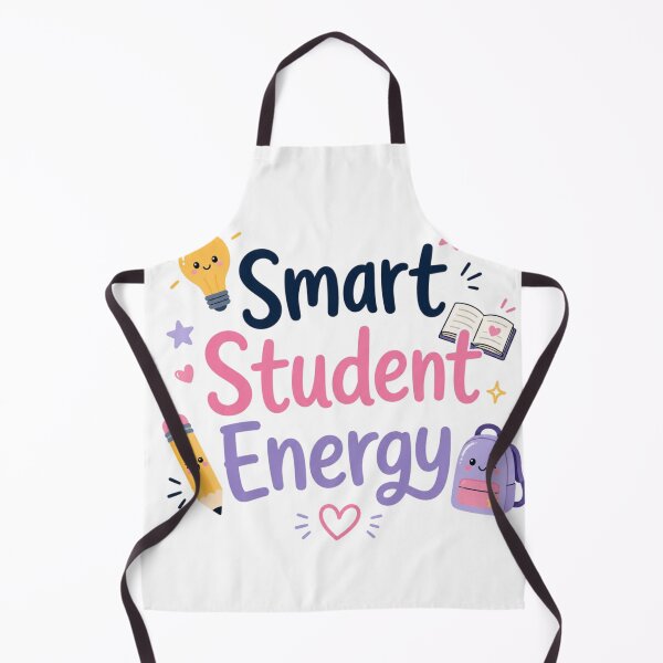 Item preview, Smart Student Energy Cute Study Motivation Design | Kawaii School Aesthetic Sticker designed and sold by Sanika arts .