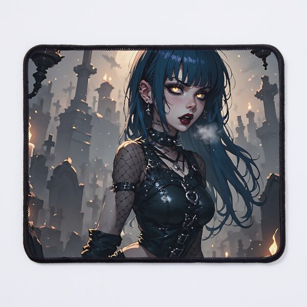 Item preview, Hot Halloween Anime Goth Girl Waifu 232 designed and sold by Your New Fixation.