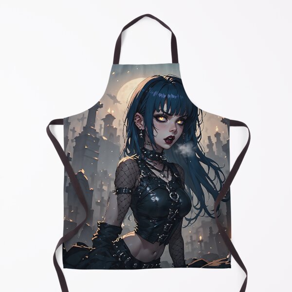 Item preview, Hot Halloween Anime Goth Girl Waifu 232 designed and sold by Your New Fixation.