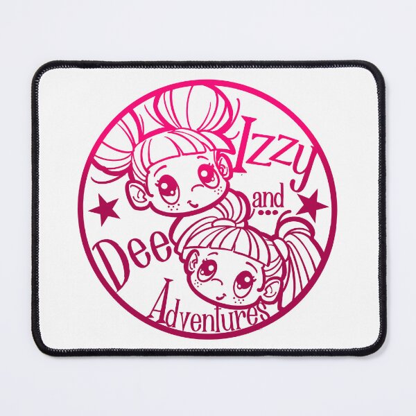 Item preview, Izzy And Dee Adventures: pink designed and sold by MetroINKbooks.