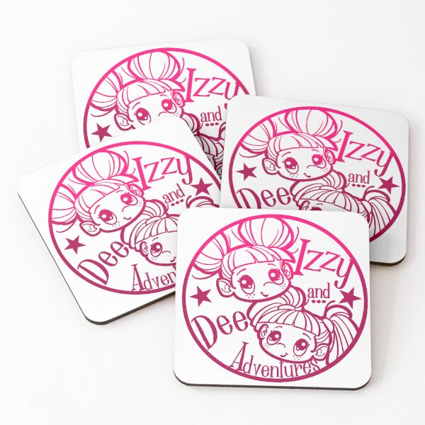 Item preview, Izzy And Dee Adventures: pink designed and sold by MetroINKbooks.