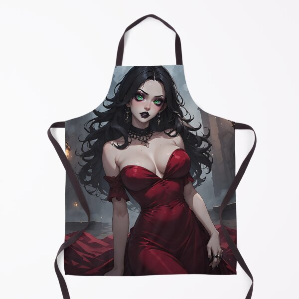 Item preview, Hot Halloween Anime Goth Girl Waifu 238 designed and sold by Your New Fixation.