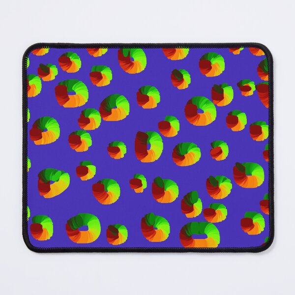Item preview, Colorful Swirl Pattern Green Orange Red Abstract Art designed and sold by Desolaa_Arts.