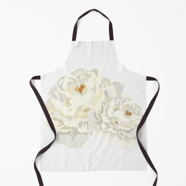 Item preview, Elegant White Peony Stickers & Wall Art Print designed and sold by Little Bloom Studio.