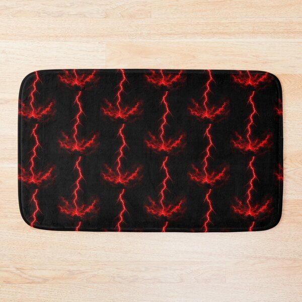 Artikelvorschau, Red Neon Lightning Glow Black Background entworfen und verkauft von DervoTeck2767.
