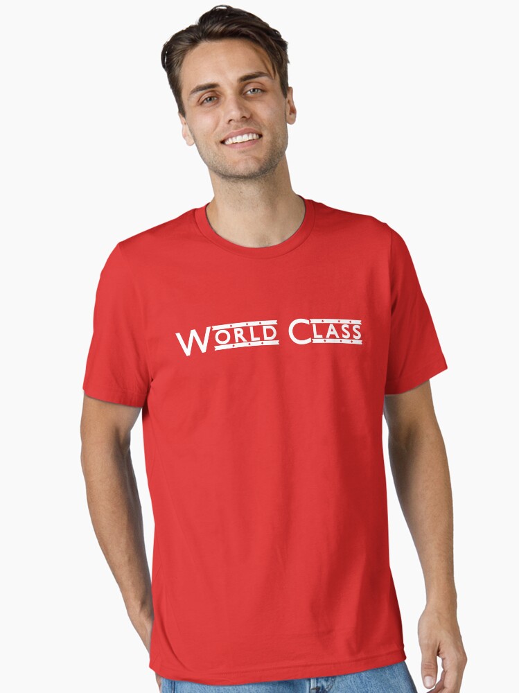 Thumbnail 1 of 7, Essential T-Shirt, World Class designed and sold by srbpodcast.
