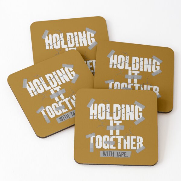 Item preview, Funny Holding It Together With Duct Tape Quote designed and sold by VaultVibes.