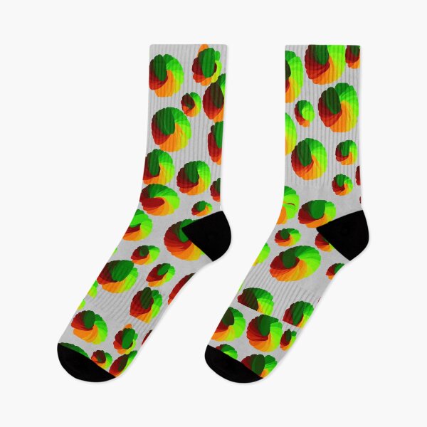 Item preview, Copy of Colorful Swirl Pattern Green Orange Red Abstract Art designed and sold by Desolaa_Arts.
