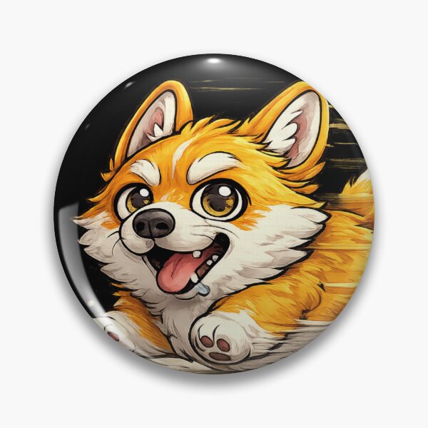 Item preview, Funny Corgi Short But Fast Sticker | Cute Running Dog Meme Gift for Corgi Lovers designed and sold by ArtByTripti.