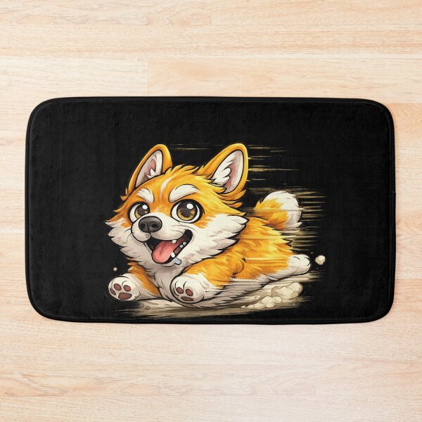 Item preview, Funny Corgi Short But Fast Sticker | Cute Running Dog Meme Gift for Corgi Lovers designed and sold by ArtByTripti.