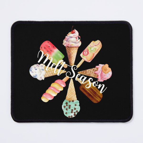 Item preview, Melt Season – Watercolor Ice Cream Collection designed and sold by Miho9999.