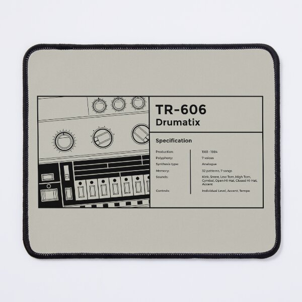 Item preview, TR-606 Drum Machine for Dawless Beatmaker and Musician designed and sold by AtomicMalibu.