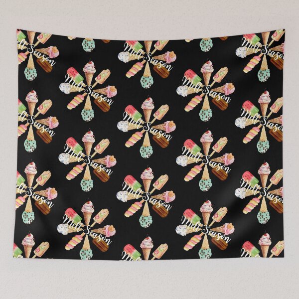 Item preview, Melt Season – Watercolor Ice Cream Collection designed and sold by Miho9999.