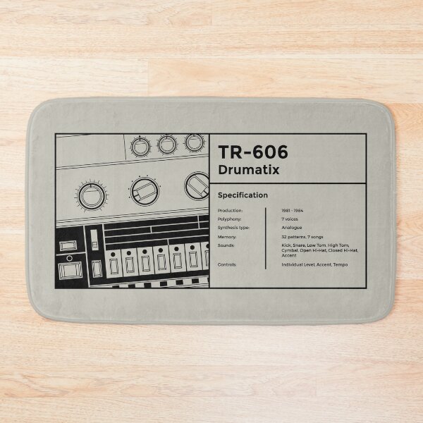 Item preview, TR-606 Drum Machine for Dawless Beatmaker and Musician designed and sold by AtomicMalibu.