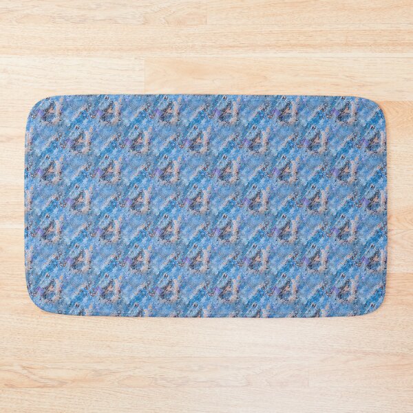 Item preview, Grunge Diagonal Textured Abstract in Blue designed and sold by Artistestella.