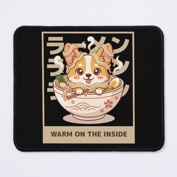 Item preview, Ramen Corgi Warm On The Inside designed and sold by GlitchedTees.