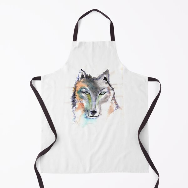 Item preview, Wolf watercolour designed and sold by TippeeToucan.