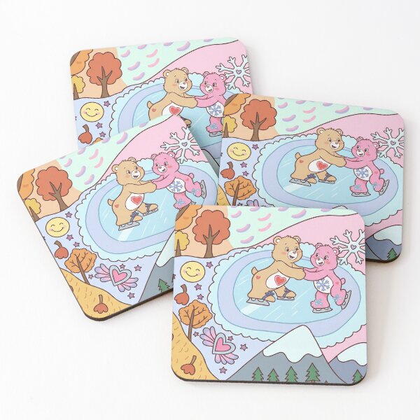 Item preview, Bears Ice Skating in a Magical Wonderland designed and sold by dyrestald.