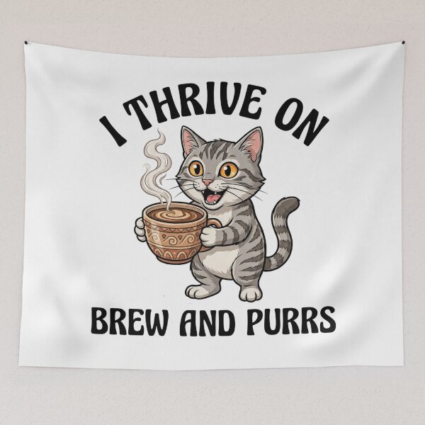 Item preview, Cozy Grey Tabby Cat Coffee Mug designed and sold by CrystalMineArts.