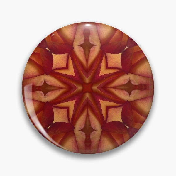 Item preview, Geometric Red roses. botanical dream patterns in redt colors. designed and sold by Jonnekesart.