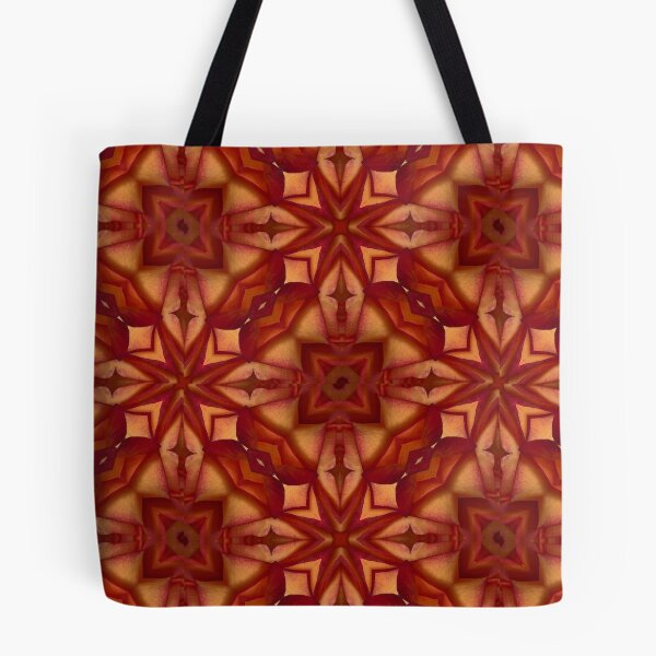 Item preview, Geometric Red roses. botanical dream patterns in redt colors. designed and sold by Jonnekesart.