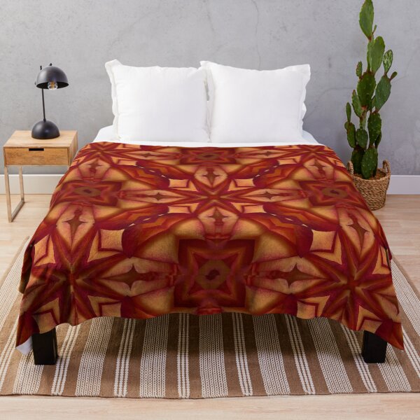 Item preview, Geometric Red roses. botanical dream patterns in redt colors. designed and sold by Jonnekesart.