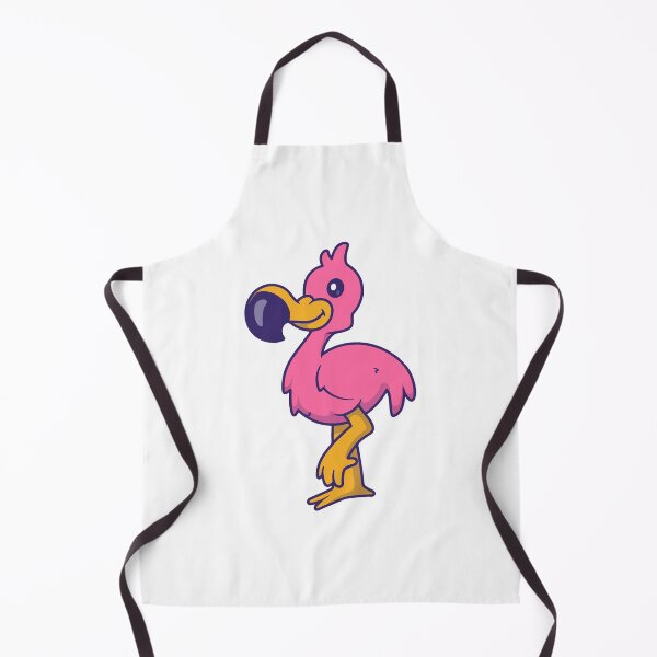 Item preview, Cute Pink Flamingo Bird Cartoon Illustration designed and sold by Andreaster.