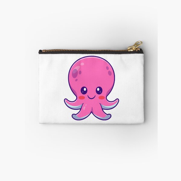 Item preview, Cute Pink Octopus Cartoon Ocean Animal designed and sold by Andreaster.