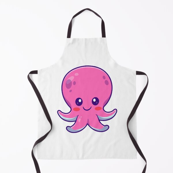 Item preview, Cute Pink Octopus Cartoon Ocean Animal designed and sold by Andreaster.